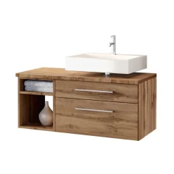 Wohnen Set Wand-Waschtisch fürs Bad - Userina I (dreiteilig)