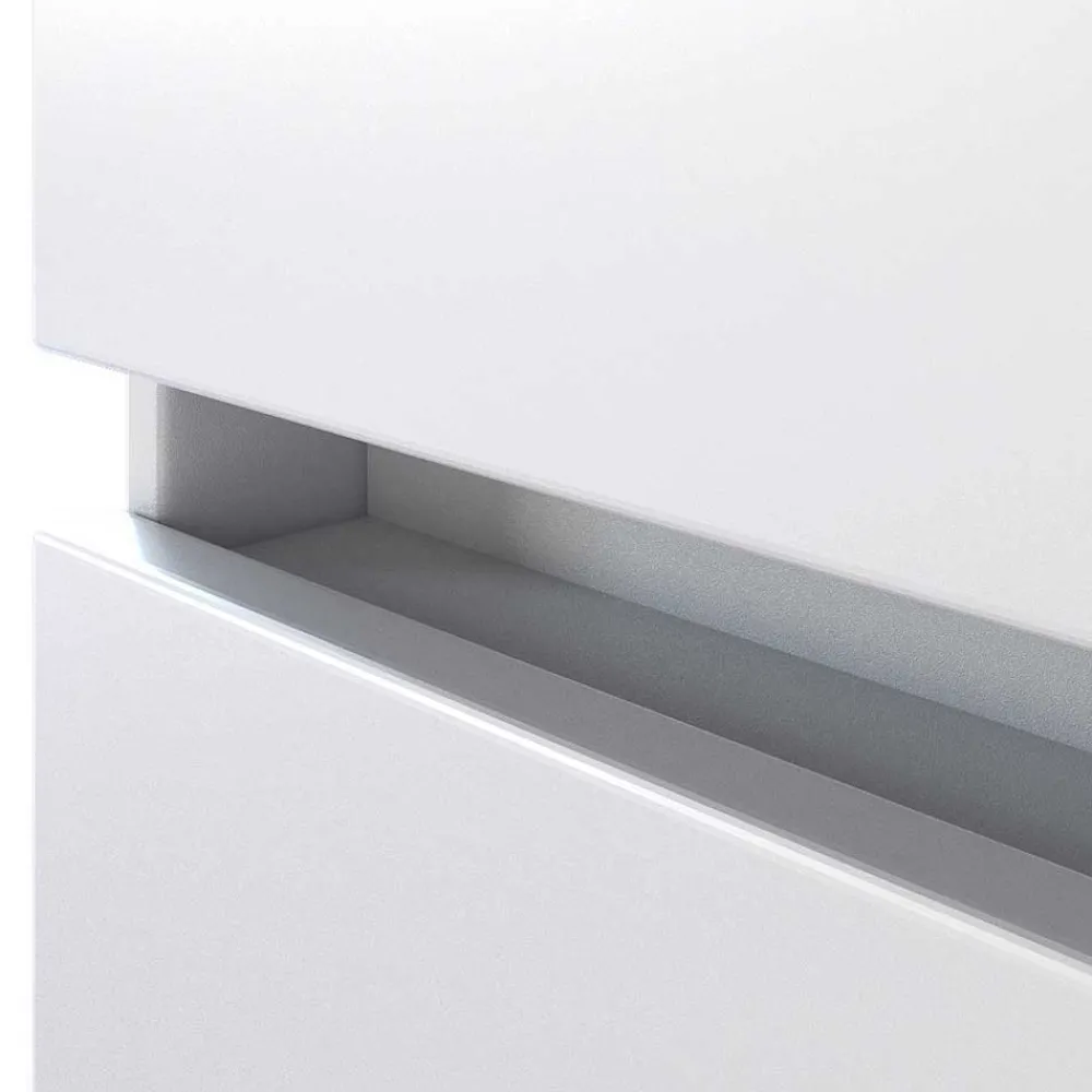 Wohnen Badezimmer Komplett*Set Waschkonsole und Spiegelschrank - Misbonas (zweiteilig)