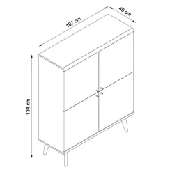 Wohnen Set Wohnzimmer Möbel mit Sofatisch - Cablos I (fünfteilig)