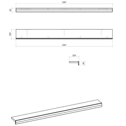 Wohnen Set Wohnzimmermöbel in Hellgrau & Zinneiche - Lioscas (dreiteilig)