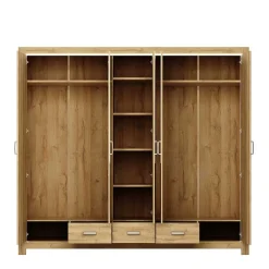 Wohnen Schlafzimmer Komplett*Set 180x200 Bett & Schrank - Fagason (vierteilig)