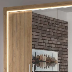 Wohnen Schlafzimmer Komplett*Set 180x200 Bett & Schrank - Fagason (vierteilig)