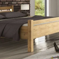 Wohnen Schlafzimmer Komplett*Set 180x200 Bett & Schrank - Fagason (vierteilig)