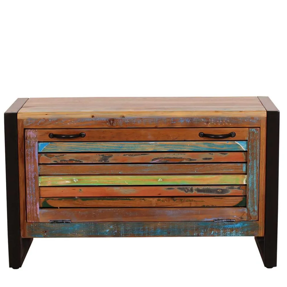 Wohnen Shabby Chic Bank mit Schuhaufbewahrung - Vosbadus