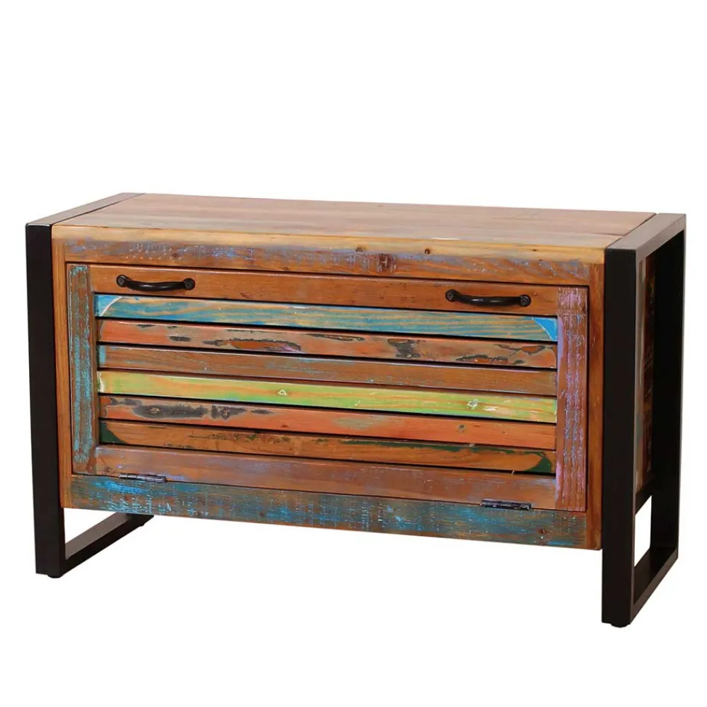 Wohnen Shabby Chic Bank mit Schuhaufbewahrung - Vosbadus