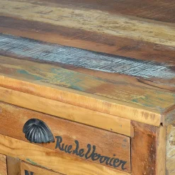 Wohnen Holztruhen*Shabby Chic Couchtisch mit Industry Flair - Vatrima