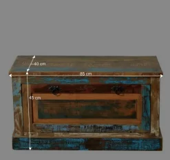 Wohnen Shabby Chic Dielenmöbel Set - Jamaica (fünfteilig)