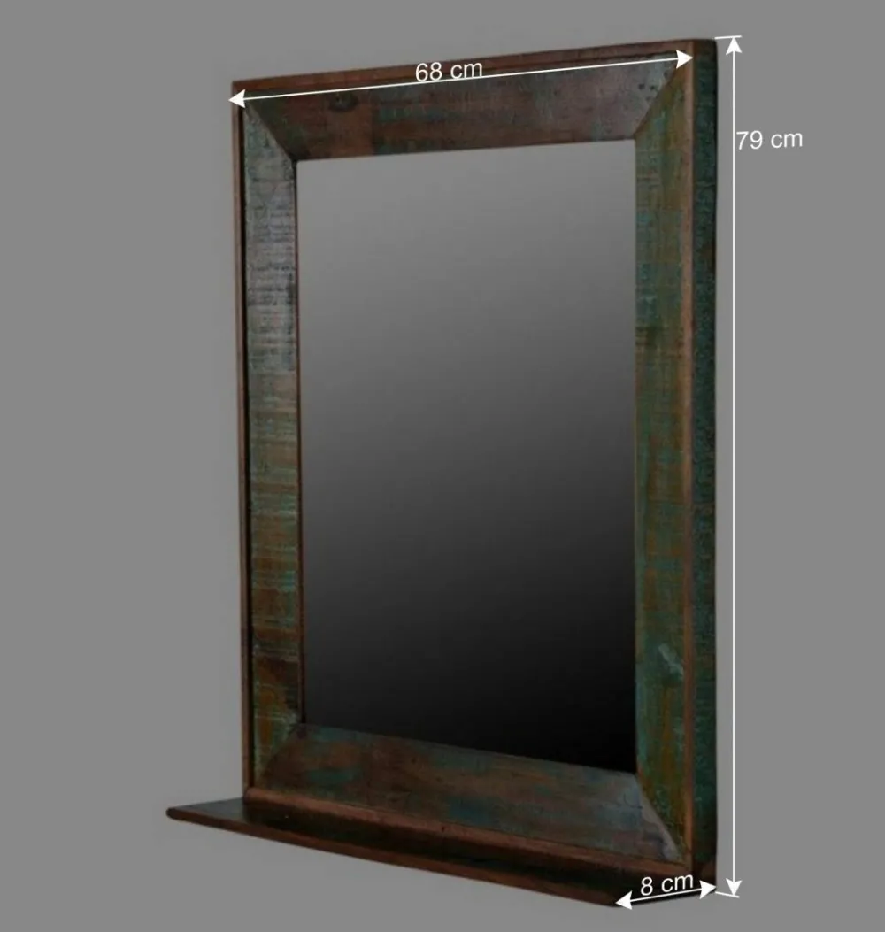 Wohnen Shabby Chic Dielenmöbel Set - Jamaica (fünfteilig)