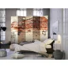 Wohnen Paravents*Shabby Chic Foto Paravent mit Mauer - Blunas