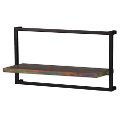 Wohnen Shabby Chic Hängeregal aus Recyclingholz - Jamaica