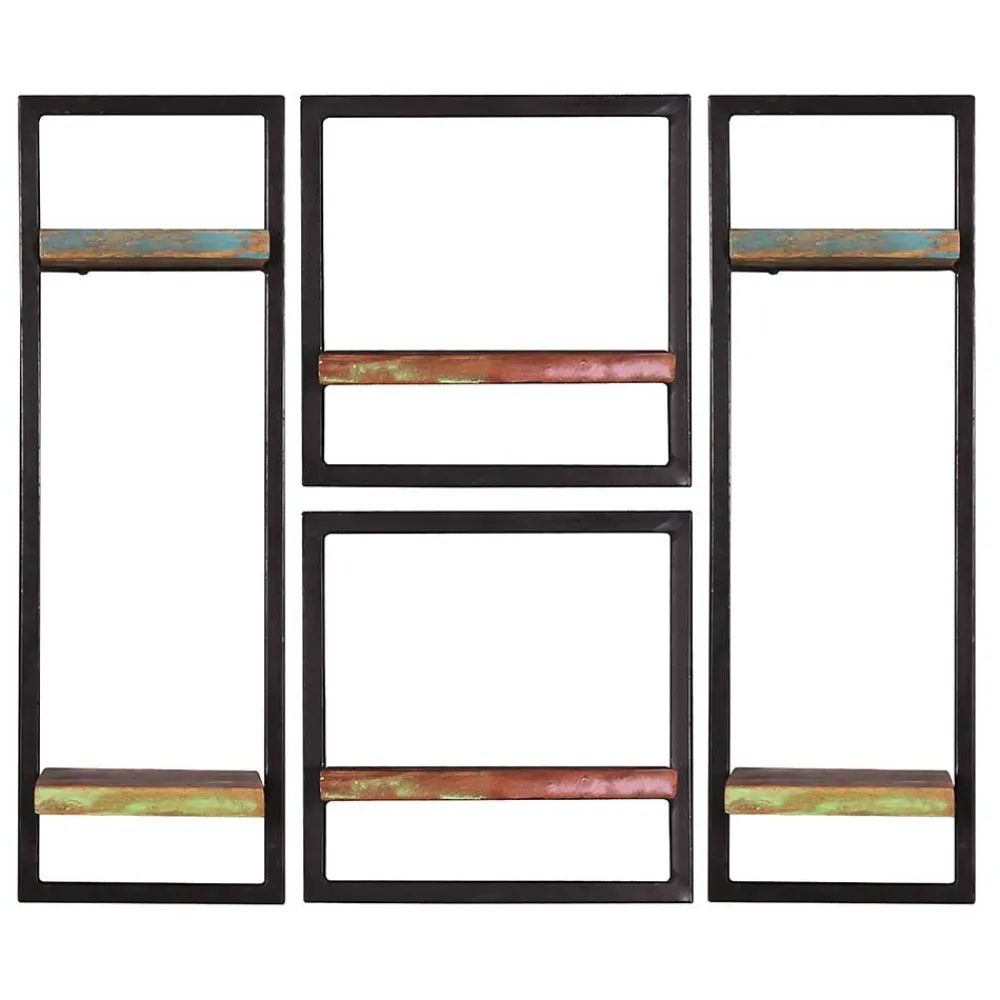 Wohnen Designermöbel|Shabby Chic Möbel*Shabby Chic Hängeregale Set - Jamaica (vierteilig)