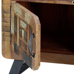 Wohnen Shabby Chic Nachtkommode aus Recyclingholz - Tunar