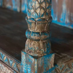 Wohnen Esszimmerregale|Regale*Shabby Chic Regal in unregelmäßgem Blau lackiert - Emrene