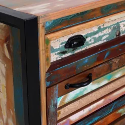 Wohnen Shabby Chic Schuhschrank aus Recyclingholz - Vosbadus