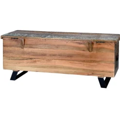 Wohnen Holztruhen*Shabby Chic Truhe aus Recyclingholz - Tunar