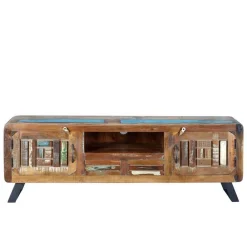 Wohnen Shabby Chic TV Lowboard aus Recyclingholz - Tunar