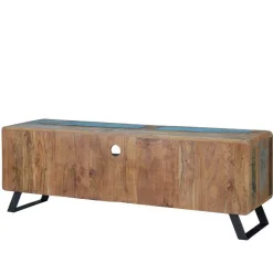 Wohnen Shabby Chic TV Lowboard aus Recyclingholz - Tunar