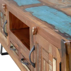 Wohnen Shabby Chic TV Lowboard aus Recyclingholz - Tunar