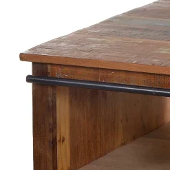 Wohnen Shabby Couchtisch Vayamos mit Stauraum Schiebetüren