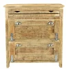 Wohnen Shabby Design Schuhschrank mit 2 Klappen - Suennas