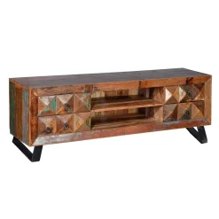 Wohnen Lowboards|Shabby Chic Möbel*Shabby Design TV Board aus Recyclingholz - Zeremonia