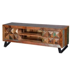 Wohnen Lowboards|Shabby Chic Möbel*Shabby Design TV Board aus Recyclingholz - Zeremonia