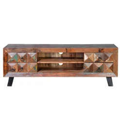 Wohnen Lowboards|Shabby Chic Möbel*Shabby Design TV Board aus Recyclingholz - Zeremonia