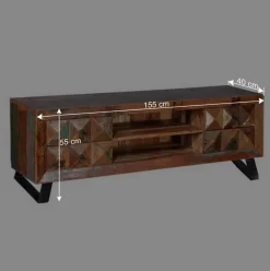 Wohnen Lowboards|Shabby Chic Möbel*Shabby Design TV Board aus Recyclingholz - Zeremonia