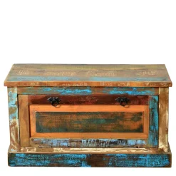 Wohnen Diele Komplett|Shabby Chic Möbel*Shabby Garderoben & Schuhbank - Jamaica (dreiteilig)