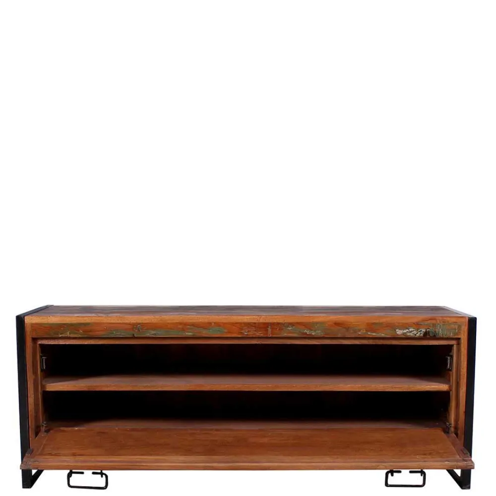 Wohnen Shabby Garderobenmöbel aus Massivholz - Ensley (sechsteilig)