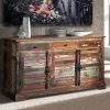 Wohnen Shabby Style Sideboard aus Altholz - Manna