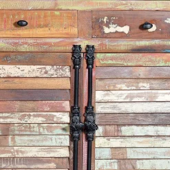 Wohnen Shabby Style Sideboard aus Altholz - Manna