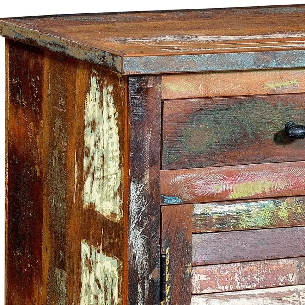 Wohnen Shabby Style Sideboard aus Altholz - Manna
