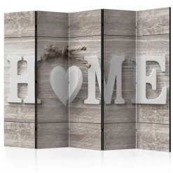 Wohnen Paravents*Sichtschutz Paravent Home Schrift - Ucaida