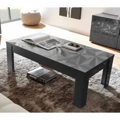 Wohnen Wohnzimmer Komplett*Sideboard & Türen-Kommode & Sofatisch - Kuriasna (dreiteilig)