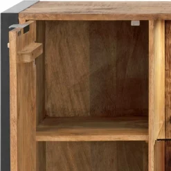 Wohnen Küchenschränke|Sideboards*Sideboard aus Recyclingholz Mango & Metall - Acira