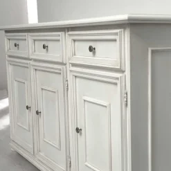 Wohnen Sideboard in Antikweiß - Vicina