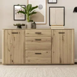 Wohnen Küchenschränke|Sideboards*Sideboard in Asteiche Hell - Jevedaz