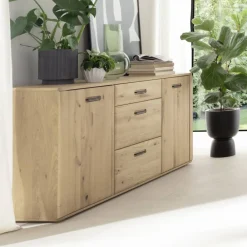 Wohnen Küchenschränke|Sideboards*Sideboard in Asteiche Hell - Jevedaz