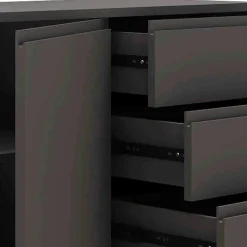 Wohnen Küchenschränke|Sideboards*Sideboard in Grau & Gold - Tajibo