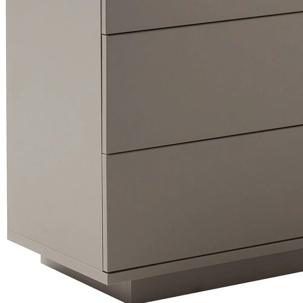Wohnen Sideboard in Grau mit Wildeiche - Teorina