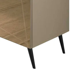 Wohnen Küchenschränke|Designermöbel*Sideboard in Taupe und Bronze Spiegelglas - Lotivera