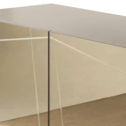 Wohnen Küchenschränke|Designermöbel*Sideboard in Taupe und Bronze Spiegelglas - Lotivera