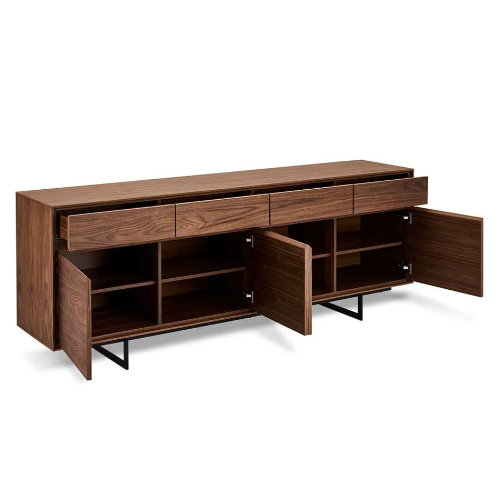 Wohnen Sideboard in Walnussfarben - Tabanan