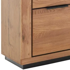 Wohnen Sideboards & Kommoden|Sideboards & Kommoden*Sideboard in Wildeiche mit Schwarz - Vlacoma