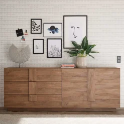 Wohnen Sideboards*Sideboard mit 3 Schubladen & 2 Türen - Basento I