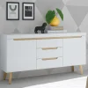 Wohnen Sideboard mit drei Schubladen und zwei Türen - Ginko