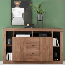 Wohnen Sideboards*Sideboard mit drei Schubladen & sechs Fächern - Cosmonata