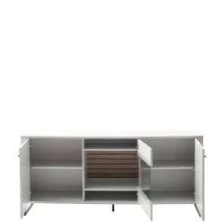 Wohnen Sideboards*Sideboard mit Glaseinsatz modern - Varzino