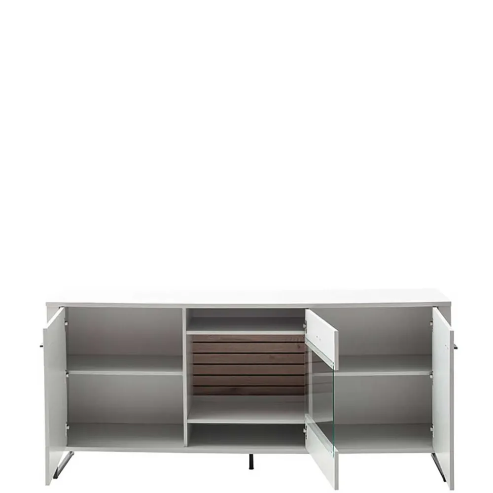 Wohnen Sideboards*Sideboard mit Glaseinsatz modern - Varzino